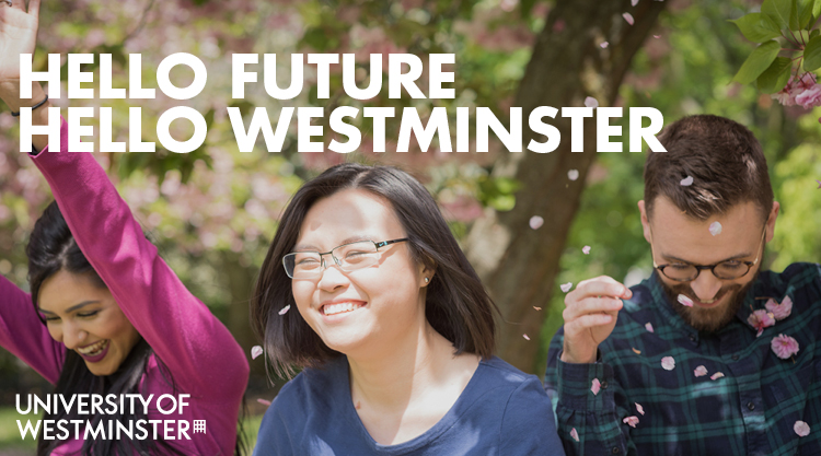 Hello Future - Hello Westminster banner